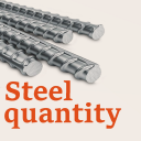 Steel weight , Quantity Icon