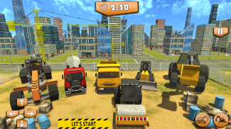 Heavy Construction Building: Truck Excavator Games screenshot 0