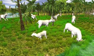 Crazy Goat Simulation Free:Jungle Survival screenshot 2