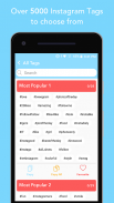 Hashtags - for likes for Insta screenshot 2