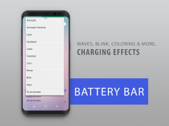 Battery Bar : Energy Bars on Status bar screenshot 8