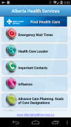 Alberta Health Services (AHS) screenshot 4