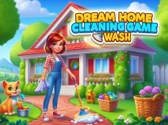 Dream Home Cleaning Game Wash screenshot 11