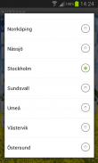 Pollen allergy warning Sweden screenshot 0