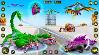 Scorpion Robot Transforming – Robot shooting games screenshot 5