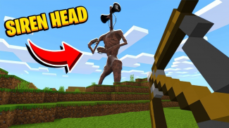 Siren Head Mod for Minecraft screenshot 1