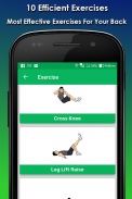 Lower Back Pain Relief Exercise screenshot 0