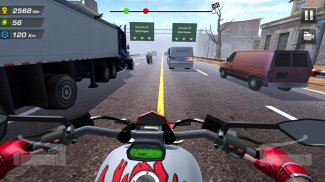 Highway Moto Rider 2: Traffic screenshot 4