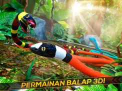 Jungle Snake Run: Ular & Hutan screenshot 6