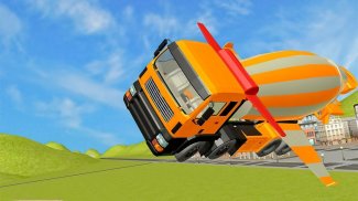 Flying Construction Truck screenshot 1