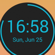 Circle Clock screenshot 2