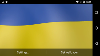 Ukraine Flag Live Wallpaper screenshot 4