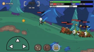 One Gun: Stickman لعبة القتال screenshot 1