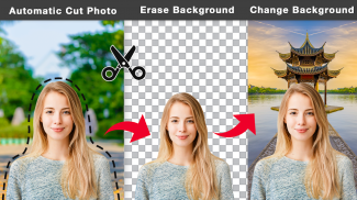 Cambia sfondo automatico foto - editor di foto screenshot 5