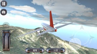 Passagierflugzeug-Simulator screenshot 1