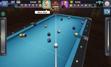 3d pool ball screenshot 2