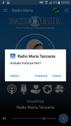 Radio Maria Tanzania screenshot 1