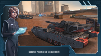 Future Tanks: Jogos de Tanques Multiplayer Grátis screenshot 2