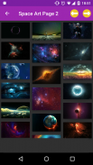 Space art wallpapers screenshot 1