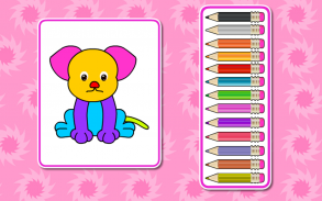 Coloring Cute Pets screenshot 3