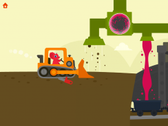 공룡 굴삭기 2 - 차량 및 레이싱 어린이 게임 screenshot 13