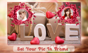 Romantic Dual Photo Frames HD screenshot 1