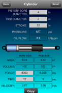 Free Hydraulic Calculator screenshot 1