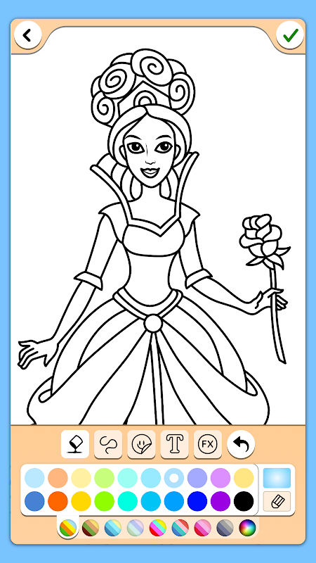 Jogo de pintar barbie princesa – Apps no Google Play