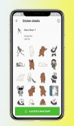 Bare Bears Stickers Imut WASti screenshot 5