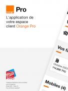 Orange Pro, espace client pro screenshot 4