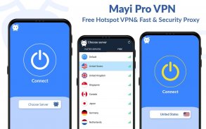 Mayi Pro VPN - Ads Free Vpn - Safe & Secure Vpn screenshot 3