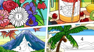 Coloring - color by number screenshot 9