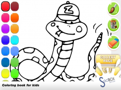 snake coloring book screenshot 6
