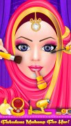 juego de vestir de salón de moda de muñeca hijab screenshot 7