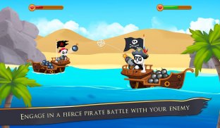 Pirate Panda Treasure Adventures：为宝藏而战 screenshot 2