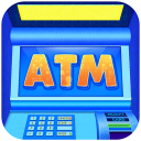 ATM Simulator Cash and Money Icon