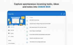 Chaos Control: GTD Organizer & Task List Manager screenshot 1