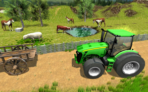 Village Tractor Simulator Game screenshot 2