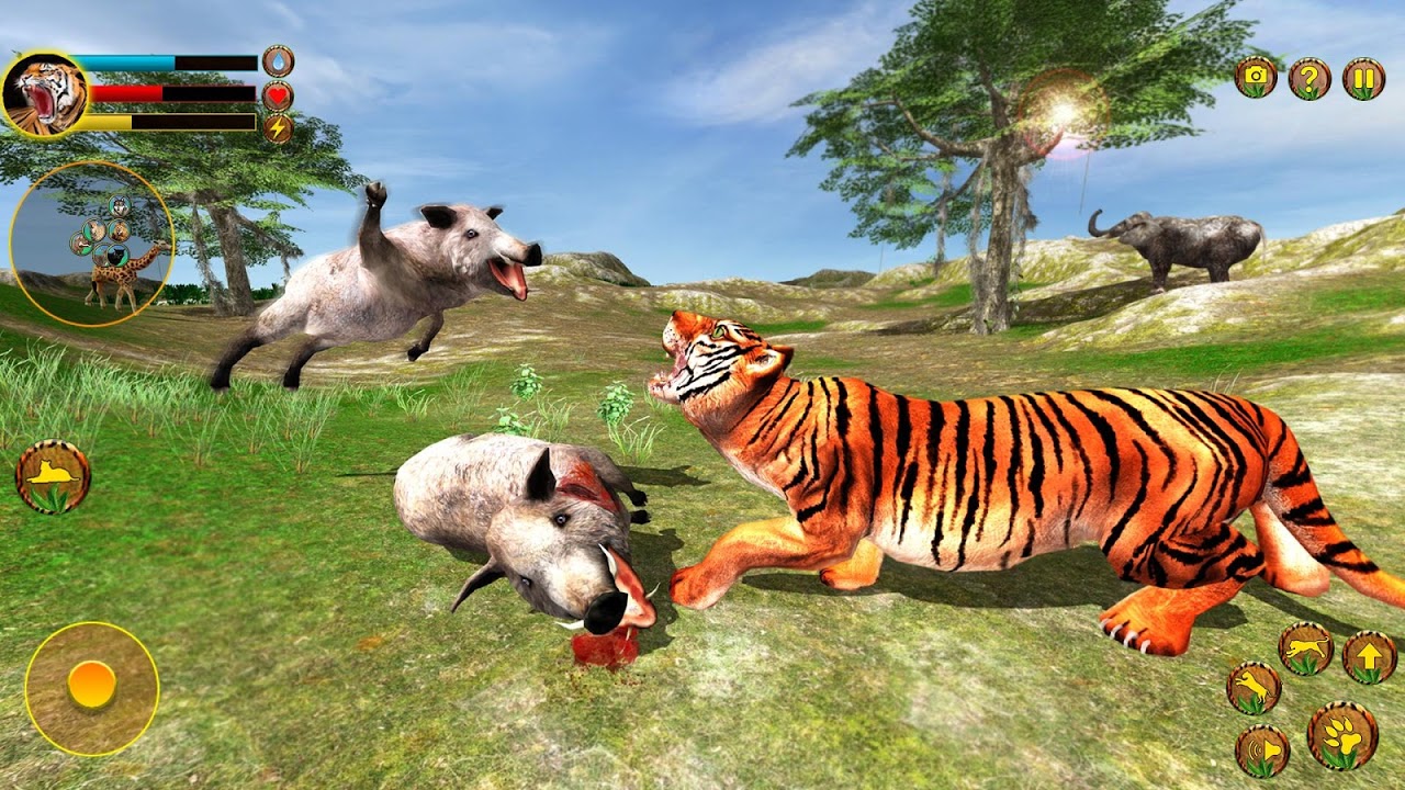 Wild Tiger Simulator Game Free APK for Android Download