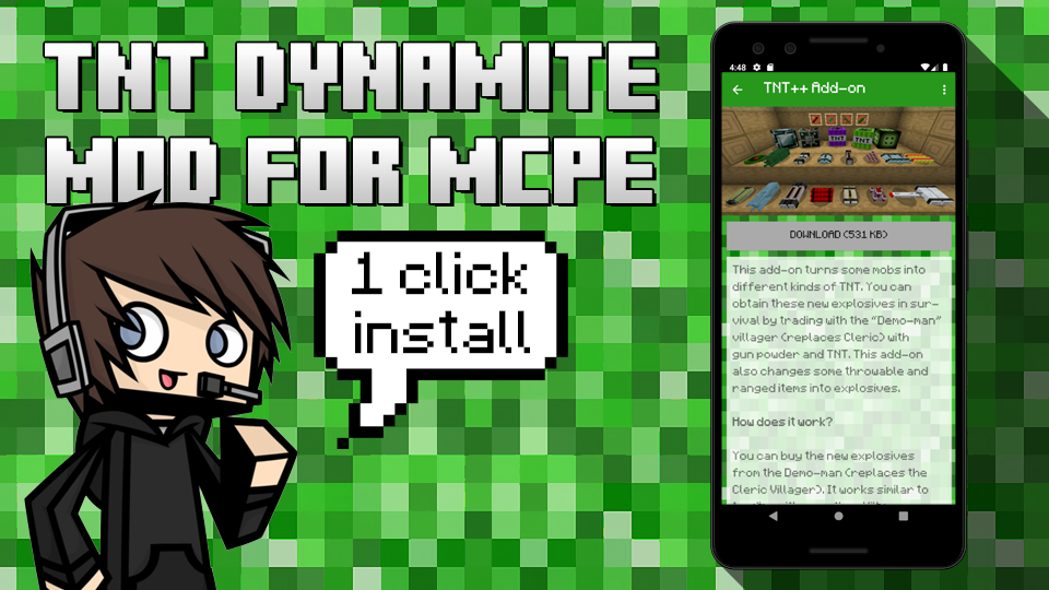 Endermite Add-On for Minecraft PE, Apps