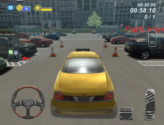 Modern teksi School Parking 3D screenshot 10