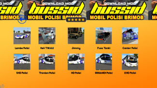 Download Bussid Mod Polisi Brimob screenshot 4