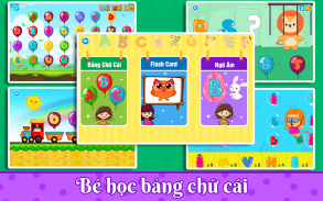 Bé Học & Chơi: Chữ Cái, Số Đếm screenshot 0