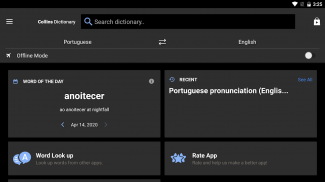 Collins Portuguese Dictionary screenshot 3