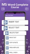 Ms Word Complete Course screenshot 5