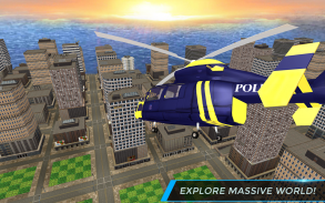 Real City Police Helicopter Games: Rescue Missions screenshot 4