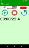 STOPWATCH - Measure Time, Minutes and Seconds, COUNTING TIME screenshot 2
