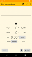 Step exercise timer screenshot 2