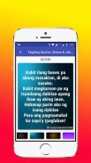 Hugot,Tagalog, Pinoy & Bisaya Quotes Maker 2018 screenshot 4