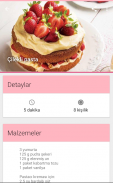 Meyveli Pasta Tarifleri - İnternetsiz 🎂 screenshot 0
